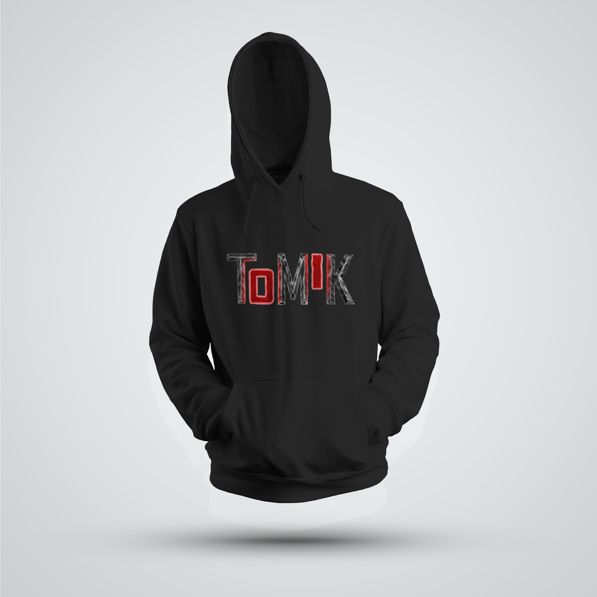 Hoodie mit Frontdruck "ToMiK" Hoodie mit Frontdruck "ToMiK"